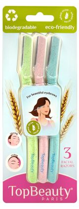 Изображение товара Бритвы женские для лица TopBeauty Paris, 3 шт