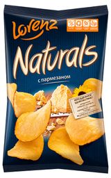 Изображение товара Чипсы картофельные Naturals c пармезаном, 100 г