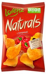 Изображение товара Чипсы картофельные Naturals с паприкой, 100 г