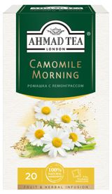 Изображение товара Чай травяной Ahmad Tea Камомайл Монинг, 30 г