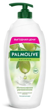 Изображение товара Гель - крем для душа женский Palmolive Натурэль Интенсивное увлажнение с Оливкой и молочком, 750 мл
