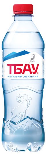 Изображение товара Вода питьевая «ТБАУ» негазированная, 500 мл