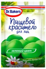 Изображение товара Краситель пищевой Dr.Bakers для яиц жидкий зелёный, 5мл