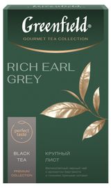 Изображение товара Чай черный Greenfield Rich Earl Grey листовой, 100 г