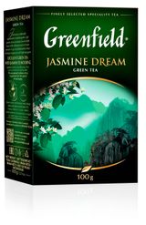 Изображение товара Чай зеленый Greenfield с жасмином, 100 г
