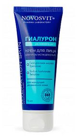 Изображение товара Крем для лица шеи и области декольте Novosvit Увлажняющий , 75 мл