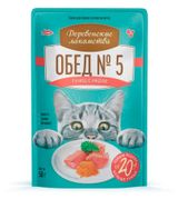 Изображение товара Лакомство для кошек «Деревенские лакомства» Тунец с икрой, 50 г