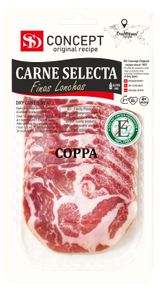 Изображение товара Вяленое мясо Шейка свиная сыровяленая SD Concept Coppa нарезка, 50 г
