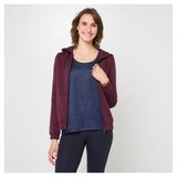 Изображение товара Толстовка женская InExtenso спортивная бордовая