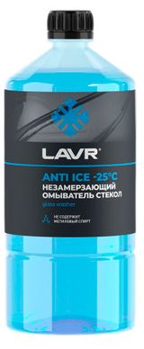 Изображение товара Незамерзающий омыватель стекол LAVR Anti Ice -25°С, 1 л