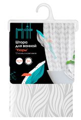 Изображение товара Штора для ванной Fresh Code Узоры, 180х180 см