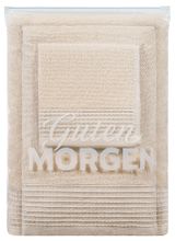 Изображение товара Набор полотенец Guten Morgen Кремовый, 3 шт