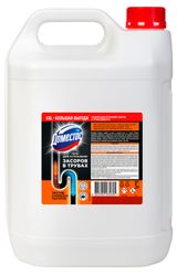 Изображение товара Средство для устранения засоров в трубах «Доместос» гель, 5 л