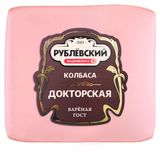 Изображение товара Колбаса вареная «Рублёвский» Докторская в фиброузе, 400 г
