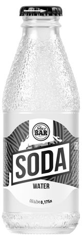 Изображение товара Напиток сильногазированный Starbar Soda Water, 175 мл