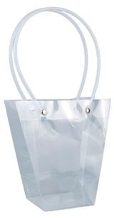 Изображение товара Пакет для цветов «Азалия Декор» пластик прозрачный, 17,5х10х20 см