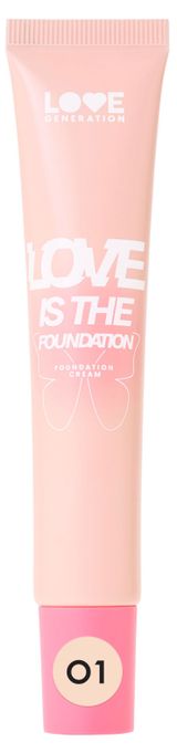 Изображение товара Тональный крем Love generation Love is the Foundation для лица тон 01 слоновая кость, 30 мл