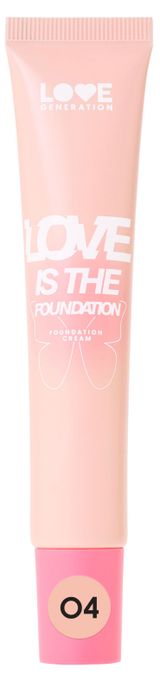 Изображение товара Тональный крем Love generation Love is the Foundation для лица тон 04 бежевый, 30 мл