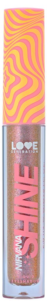 Изображение товара Жидкие тени для век Love generation Nirvana сияющие высокопигментированные оттенки тон 06 сиреневый, 2,8 мл