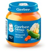Изображение товара Пюре овощное Gerber Овощной салатик с 5 мес., 125 г