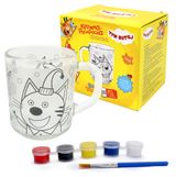 Изображение товара Набор для творчества ND PLAY Кружка 230 мл с красками ТриКота, в ассортименте
