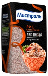 Изображение товара Рис «Мистраль» Самарканд красный круглозерный, 500 г