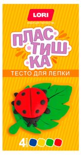 Изображение товара Тесто для лепки LORI, 4 цвета