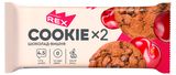 Изображение товара Печенье протеиновое Protein Rex Сookie шоколад вишня, 50 г