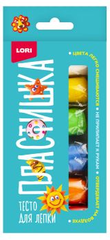 Изображение товара Тесто для лепки LORI, 6 цветов