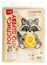 Изображение товара Набор для творчества LORI Роспись по дереву Копилка