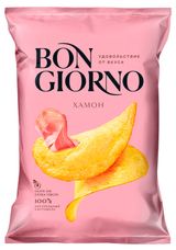 Изображение товара Чипсы картофельные Bon Giorno Хамон, 80 г