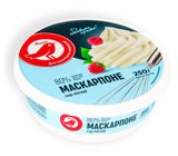 Изображение товара Сыр мягкий сливочный Маскарпоне АШАН Красная птица БЗМЖ 80%, 250 г