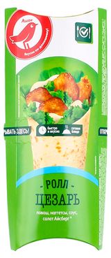 Изображение товара Ролл АШАН Красная птица Цезарь, 200 г