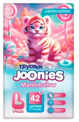 Изображение товара Трусики Joonies Marshmallow L (9-14 кш), 42 шт