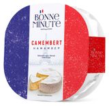 Изображение товара Сыр мягкий Камамбер Bonne Minute с белой плесенью 60% БЗМЖ, 125 г
