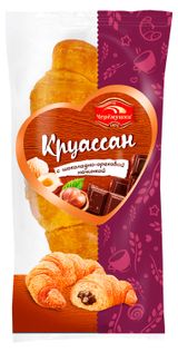 Изображение товара Круассан сладкий «Черемушки» с шоколадно-ореховой начинкой, 80 г