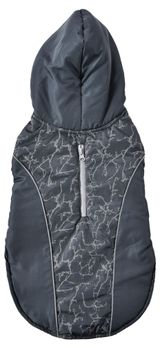 Изображение товара Жилет для собаки с капюшоном серый, р 30 см
