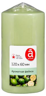 Изображение товара Свеча ароматическая Actuel Ароматный фейхоа, 12 см