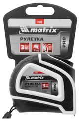 Изображение товара Рулетка Matrix PRO Autostop, 3 м х 16 мм