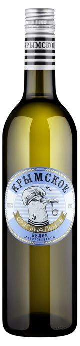 Изображение товара Вино «Чайка» белое полусладкое Россия, 0,75 л
