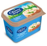 Изображение товара Продукт плавленный с сыром «Свежая марка» со вкусом сливок 60% ЗМЖ, 350 г