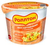 Изображение товара Пюре картофельное «Роллтон» с сухариками, 40 г