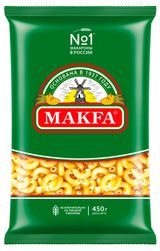 Изображение товара Макаронные изделия Makfa Рожки гладкие, 450 г