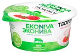 Изображение товара Творожок «ЭкоНива» с малиной и земляникой 5% БЗМЖ, 125 г