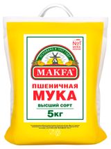 Изображение товара Мука MAKFA пшеничная, 5 кг