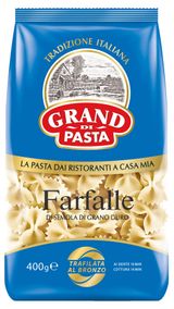 Изображение товара Макаронные изделия Grand Di Pasta Farfalle бантики, 400 г