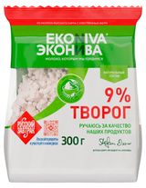 Изображение товара Творог рассыпчатый «ЭкоНива» 9% БЗМЖ, 300 г