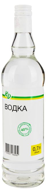 Изображение товара Водка «КД» Россия, 0,7 л
