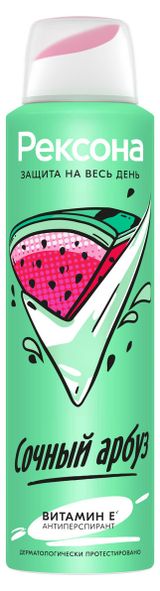 Изображение товара Дезодорант-антиперспирант женский «Рексона» Сочный арбуз спрей, 150 мл
