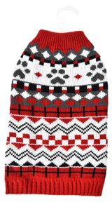 Изображение товара Свитер для собаки Норвежские узоры, р 20 см